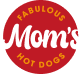Mom hot dogs logo